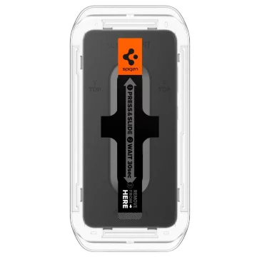 2x Szkło hartowane do Samsung Galaxy S24+ Plus S25+ Plus Spigen Glas.TR "EZ FIT" Clear 2-Pack z ramką do montażu