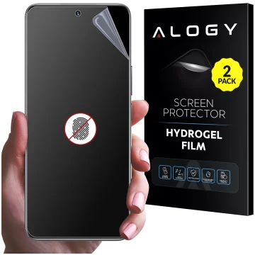 2x Folia "MATOWA" do Honor 90 Lite 5G Hydrożelowa Alogy HydroSkin Matte Pro™ na ekran do etui "BEZ ODCISKU PALCÓW"