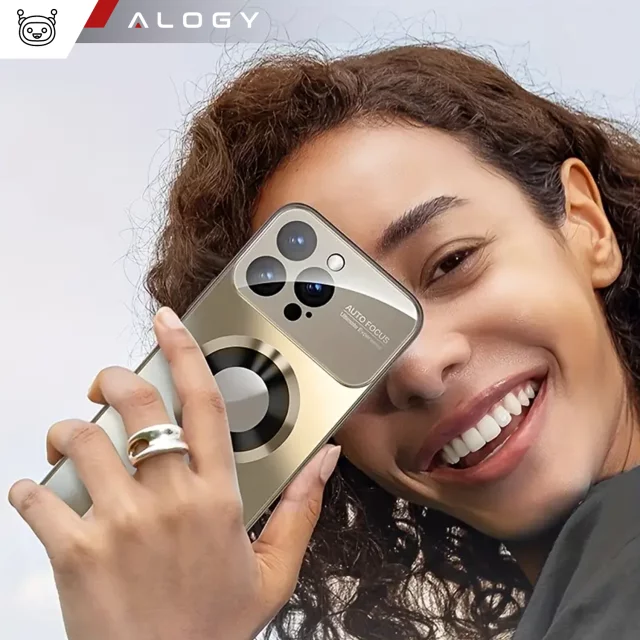 Apple iPhone 16 Pro Max Hülle Alogy MagSafe LuxeShield™ Hülle mit MagSafe Titanium Linsenschutz