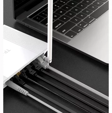 Ugreen Cable Ethernet patch cord RJ45 Cat 6 UTP 1000Mbps 2m black (20160)