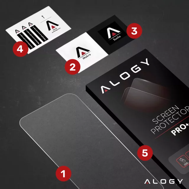 Alogy Glass Pack 3x Tvrzené sklo na displej 9h Sklo na objektiv pro Apple iPhone 14 Pro