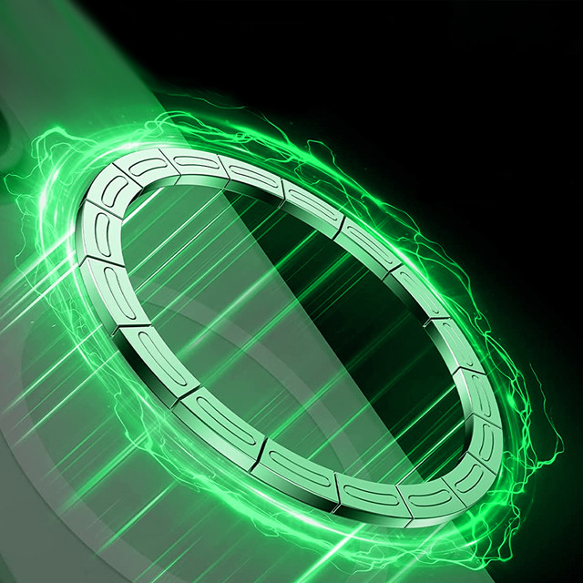 Schützendes MagMat Case für MagSafe für Apple iPhone 13 Mattgrünes Glas