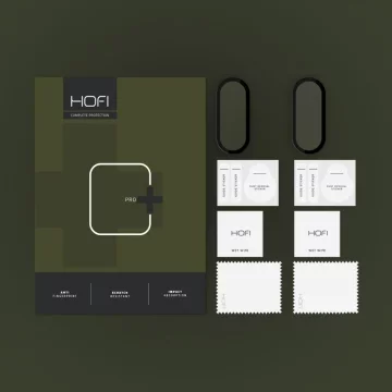 Hofi Hybrid Pro 2-Pack Hybrid Glass pro Xiaomi Smart Band 9/9 NFC Black