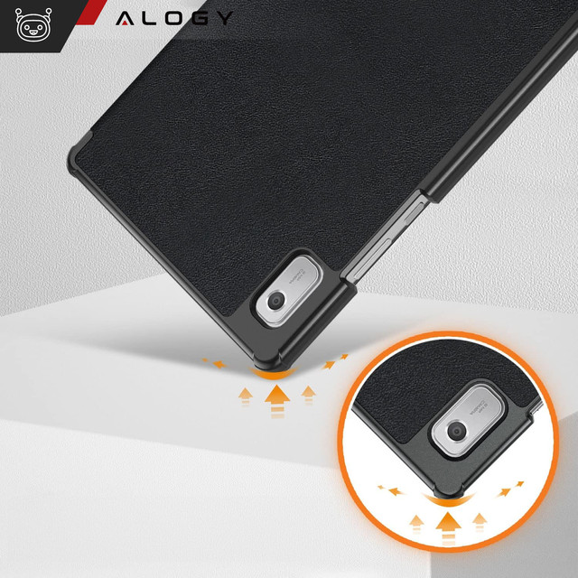 Tablet-Hülle für Lenovo Tab M9 2023 9" TB310XU TB310FU Gehäuse Case Alogy Book Cover Schwarz