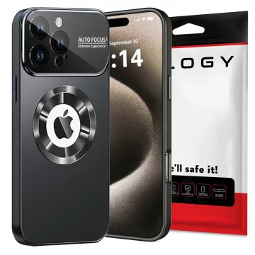 Etui do Apple iPhone 16 Pro obudowa Alogy MagSafe LuxeShield™ Case z ochroną obiektywów do MagSafe Graphite Black
