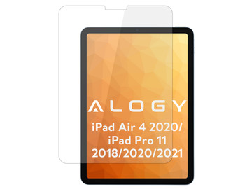 Gehärtetes Glas x2 Alogy 9H für den Bildschirm für iPad Air 4 2020 / iPad Pro 11 2018/2020/2021