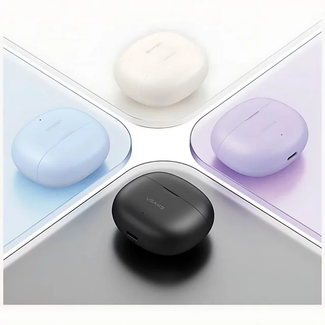 Słuchawki Bluetooth TWS 5.3 USAMS Rhymbo Series Czarne