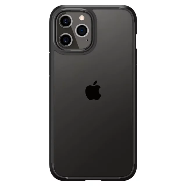 Etui Spigen Ultra Hybrid pro Apple iPhone 12/12 Pro 6.1 Matte Black