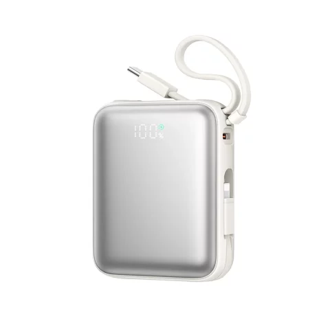 Powerbank Joyroom JR-PBF27 10000 mAh 22.5 W USB-C & Lightning – biały