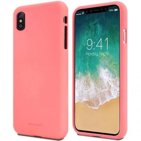 Pouzdro na telefon Mercury Soft pro iPhone 14 Plus růžové/růžové