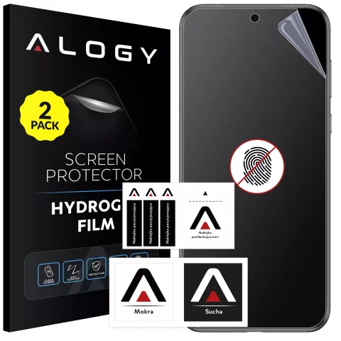 2x Folia "MATOWA" do Huawei Pura 70 Pro Hydrożelowa Alogy HydroSkin Matte Pro™ na ekran do etui "BEZ ODCISKU PALCÓW"