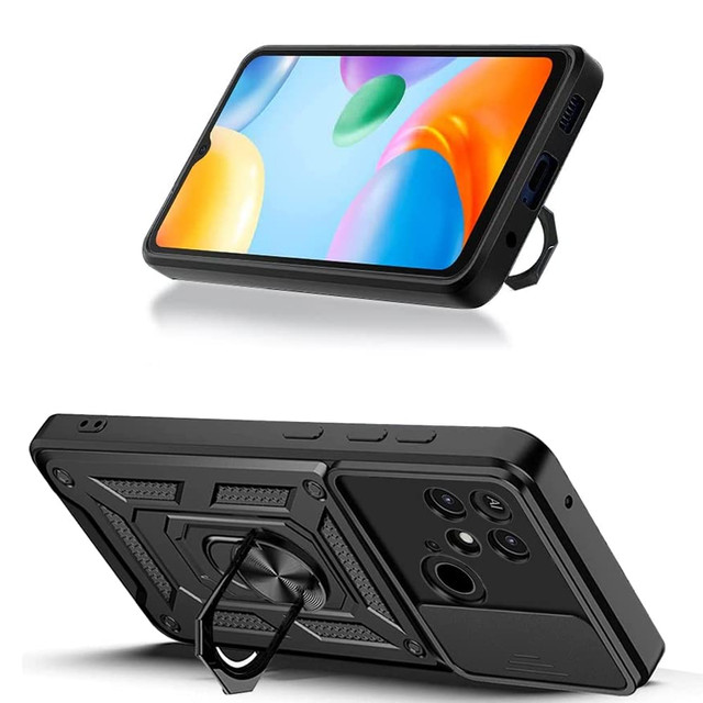 Alogy Camshield Stand Ring Case with Camera Cover for Xiaomi Redmi 10c