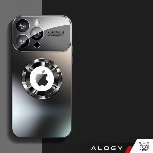Etui do Apple iPhone 16 Pro obudowa Alogy MagSafe LuxeShield™ Case z ochroną obiektywów do MagSafe Graphite Black