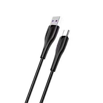USAMS kabel U38 USB-C 5A Fast Charge pro OPPO/HUAWEI 1m černý