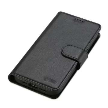 Etui für iPhone 16 Tech-Protect Wallet MagSafe Schwarz