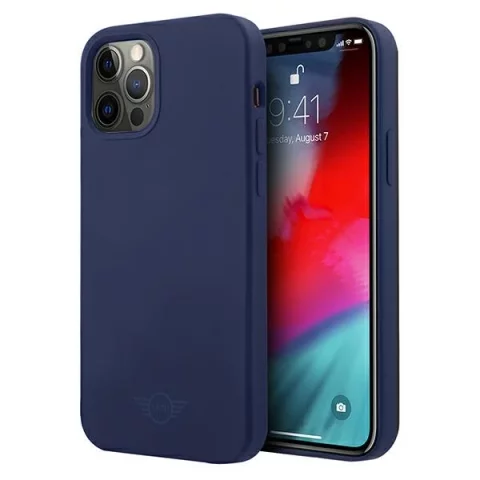 Pevné silikonové pouzdro na telefon Tone On Tone pro iPhone 12/12 Pro tmavě modrá/námořnická