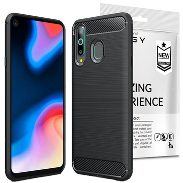 Etui Alogy Rugged Armor do Samsung Galaxy A60/M40 czarne