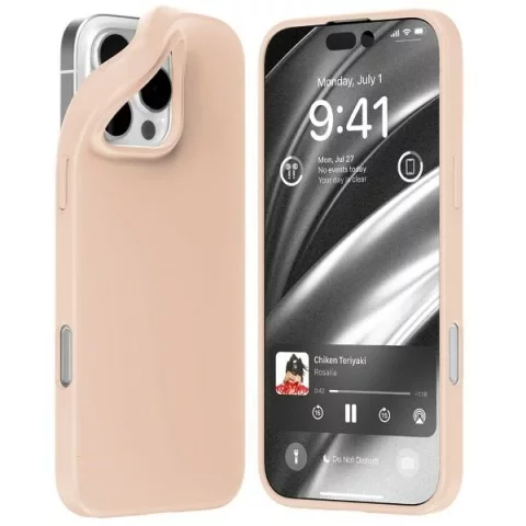 Etui Mercury Soft do iPhone 16 Pro Max 6,9" Piaskowy róż