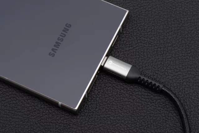 USB-C-auf-USB-C-Kabel Forcell 240 W 5 A PD QC 4.0 Nylon 2 m Laptop Turbo