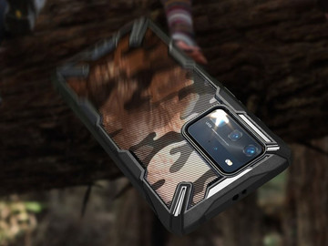 Etui Ringke Fusion X do Huawei P40 Camo Black