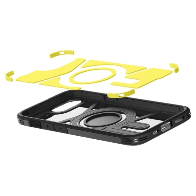 Pouzdro Spigen Tough Armor Mag MagSafe pro iPhone 16e, černé