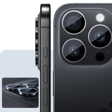 Szkło do Apple iPhone 16 Pro / 16 Pro Max osłona na aparat obiektyw 3mk Lens Protection Pro Transparent nakładka ochronna