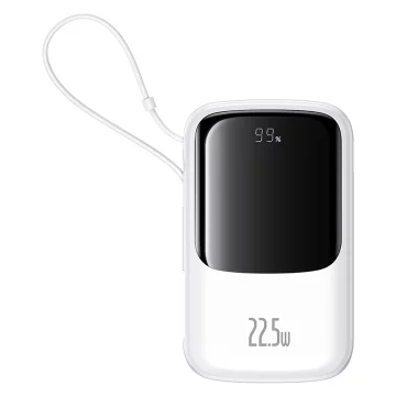 Powerbank Baseus Qpow Pro+ 10000mAh USB-C 22.5W Biały