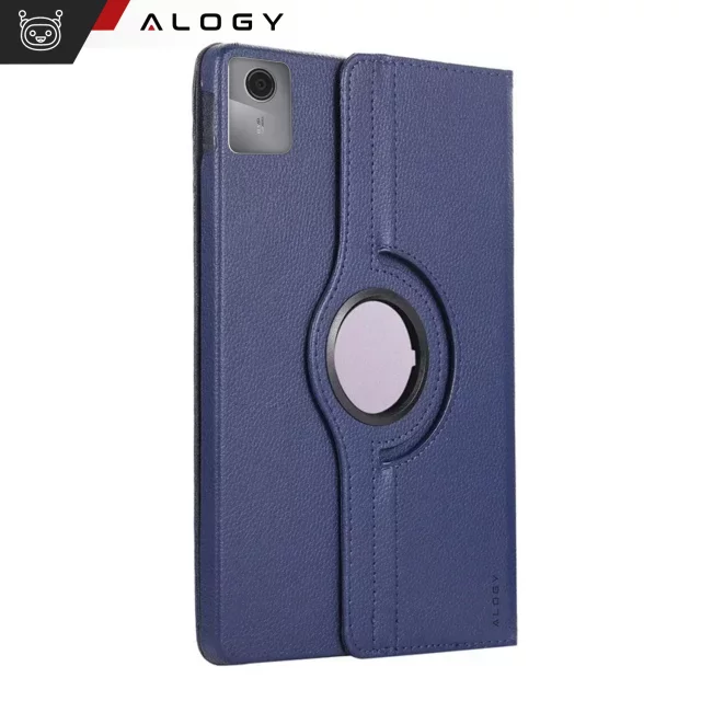 Pouzdro 360 ​​pro Lenovo Tab M11 10,95" TB330FU / TB330XU / TB331FC otočný kryt na tablet Flip Cover Pouzdro Alogy Navy Blue