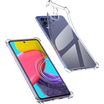 ShockProof Alogy gepanzerte Hülle für Samsung Galaxy M53 5G Transparent