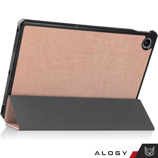 Pouzdro na tablet Lenovo Tab M10 FHD Plus 10.6 3 GEN 3RD 3gen 2023 TB-125FU / TB-128FU pouzdro obal knihy růžové zlato sklo