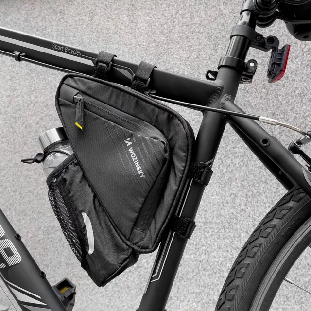 Wozinsky Fahrradtasche unter dem Rahmen 1,5l schwarz (WBB23BK)