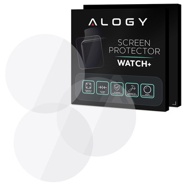 3x gehärtetes Glas für den Alogy-Bildschirm für Xiaomi Mi Watch S1 Active Global