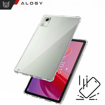 Etui Alogy Shockproof do Lenovo Tab K11 K11E 11” M11 10.95" TB330FU / TB330XU / TB331FC obudowa pokrowiec Przezroczysty