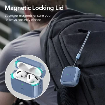 Schutzhülle für ESR Orbit Halolock MagSafe Apple AirPods 4 Blue Kopfhörer