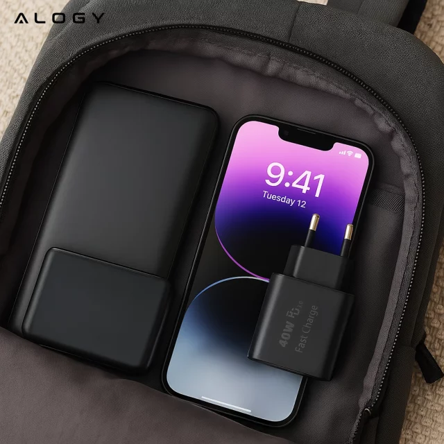 HUB-Splitter Alogy-Adapter für Computer-Laptop mit USB-C auf 3x USB-A 2.0 1x USB-A 3.0 Grau