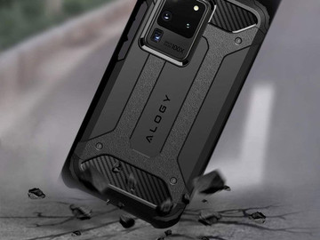 Etui Alogy Hard Armor do Samsung Galaxy S20 Ultra szare