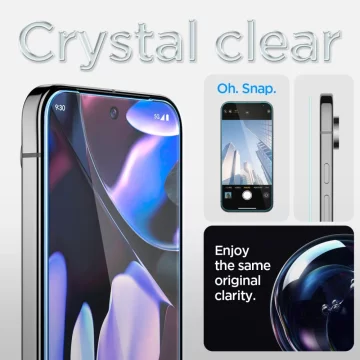 Spigen Glas.Tr "EZ FIT" Tvrzené sklo 2-Pack pro Google Pixel 9 Pro XL Clear