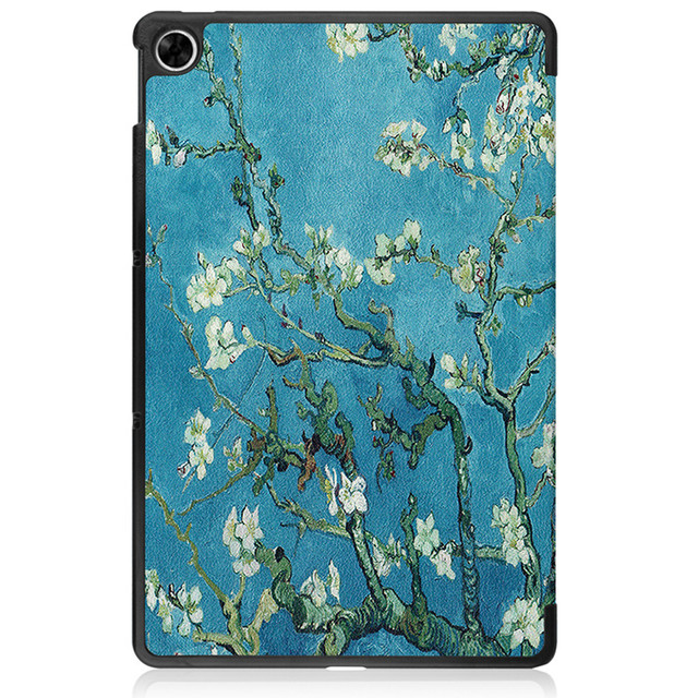 Alogie-Buchcover für Realme Pad Blooming Almond (van Gogh)