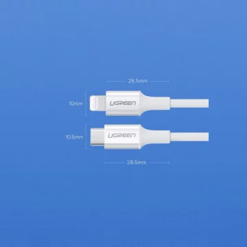Ładowarka sieciowa UGREEN USB Power Delivery 3.0 Quick Charge 4.0+ 20W 3A biały (60450)