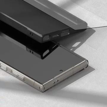 Ringke Easy Slide 2er-Pack gehärtetes Glas für Samsung Galaxy S24 Ultra Clear