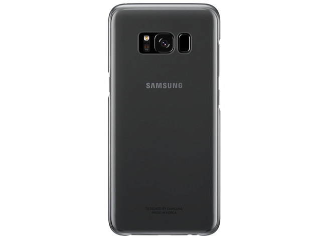 Etui Samsung Clear Cover EF-QG955 Galaxy S8 Plus SCHWARZ