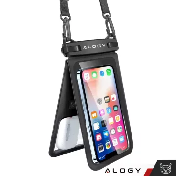 Vodotěsné IPX8 vodotěsné pouzdro pro 6,7" telefon double Case Alogy Waterproof Black
