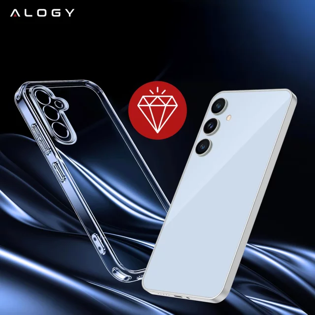 Alogy HybridShield™️ Schutzhülle für Samsung Galaxy S24 FE, transparent