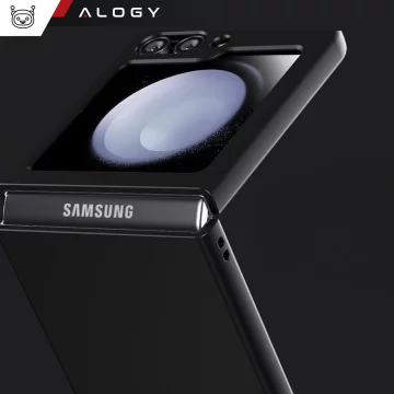 Etui do Samsung Galaxy Z Flip 6 Alogy Thin Case obudowa na telefon ochronne matowe czarne