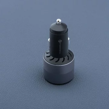 Forcell Car Charger 85W 2xUSB-C USB-A Fast Charging