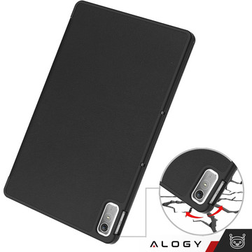 Pouzdro pro Lenovo Tab P11 2gen 11.5 TB350FU TB350XU Alogy Book Cover Pouzdro pouzdro ochranné černé