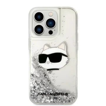 Etui Karl Lagerfeld KLHCP14LLNCHCS für iPhone 14 Pro 6,1" Hardcase Glitter Choupette Head