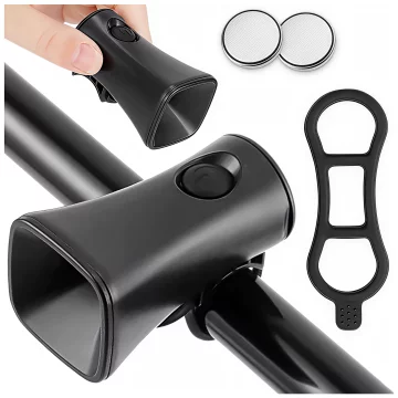 Small Electric Bike Bell Black