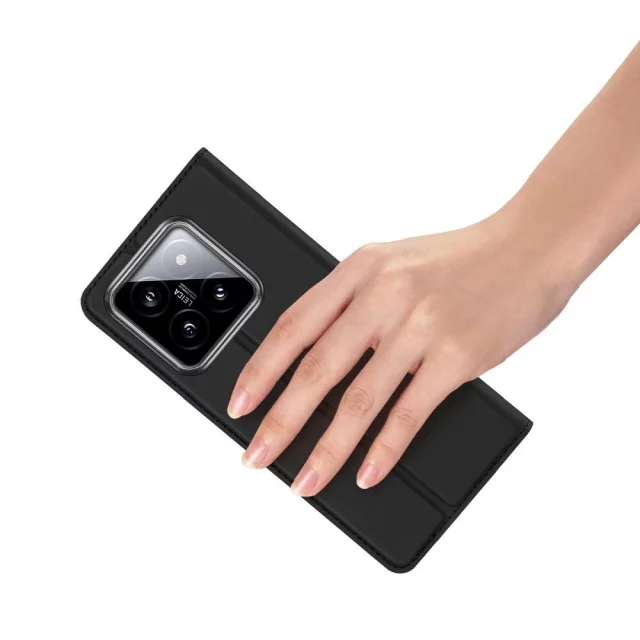 Dux Ducis Skin Pro Holsterhülle für Xiaomi 14 Schwarz