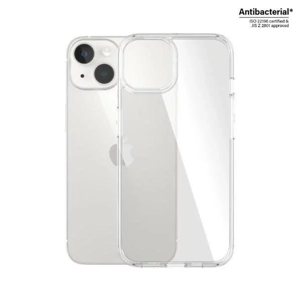 Etui PanzerGlass HardCase pro iPhone 14 6,1" Antibakteriální, transparentní vojenské třídy 0401